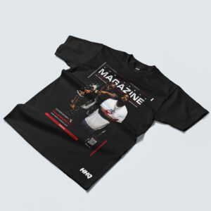 HHQ URBAN MAGAZINE ENCORE BLK TEE